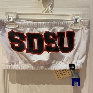SAN DIEGO STATE UNIVERSITY tube top / Size: S/M